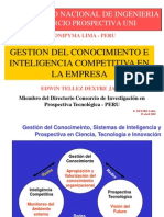 Gestion Del Conocimiento e Inteligencia Competitiva en La Empresa