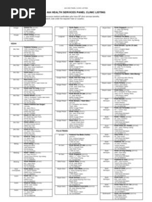 Aia Public Takaful Pakej Untuk Semua Aia Public Takaful Panel Clinic