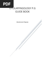 Otolaryngology PG Guide Book