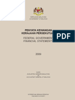 Penyata Kewangan Kerajaan Persekutuan 2009