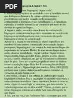 Diferença De Linguagem