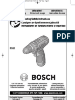 Bosch 3/8'' drill/driver