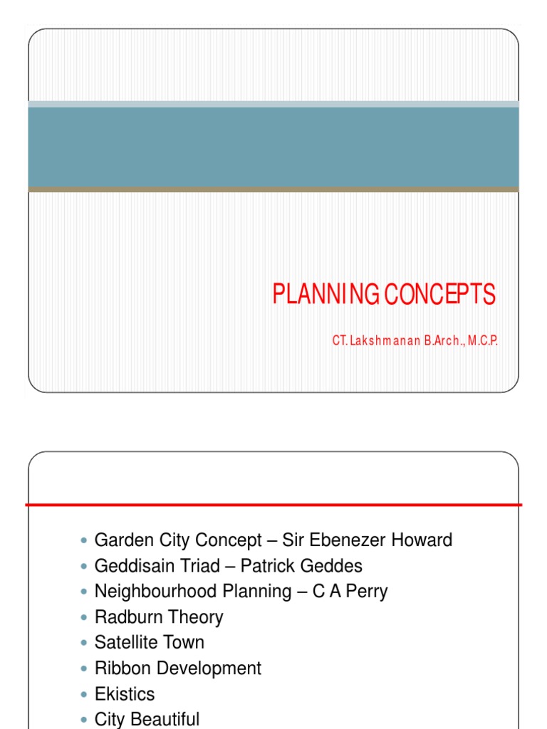 Ecumenapolis and Geddesian Planning Concepts | PDF | Urban Planning ...