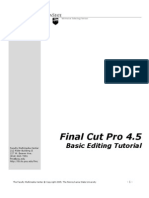 FinalCut 4 Basic Editing