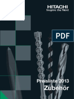 HITACHI PreislisteZUB2013 PDF