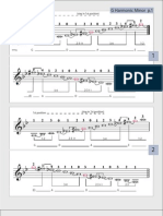 G Harmonic Minor Rounds Print PDF