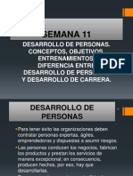 Semana 11. Desarrollo de Personas