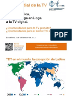 de la TV analógica a la digital en LatAm 2012