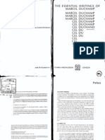 Duchamp Marcel Essential Writings Marcel Duchamp