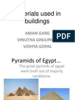 Materials Used in Buildings
