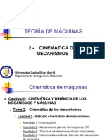 Teoria de Maquinas - Tema 2 - Cinematica de Mecanismos