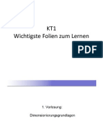 KT1 Zusammenfassung