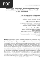 04-o Processo de Convergncia Das Normas Internacionais de Contabilidade