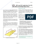 Calculating ODF FRFs From Bridge Impact Data