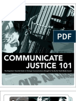 Communicate Justice 101: The Organizers' Essential Guide To Strategic Communications