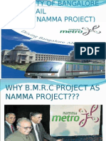 Download Bangalore Metro Rail Project by dhruva kumar SN16471683 doc pdf