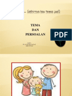 Novel Papa - Tema Dan Persoalan