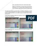 Manual para Cambio de Pinpad Masterkey Bbva