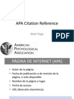 APA Citation Reference