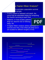 KM - Lam-Why Use A Kaplan-Meier Analysis