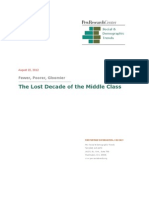 The Lost Decade of The Middle Class August 22, 2012