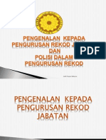 Konsep Dan Polisis Dalam Pengurusan Rekod