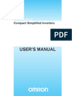 Users Manual Sysdrive 3G3JV PDF