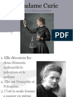 Madame Curie Une Scientifique Celebre Mis Sur Website
