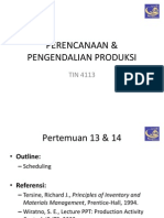 PENJADWALAN PRODUKSI