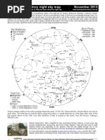 Download November 2013 night sky chart by Powerhouse Museum SN164781783 doc pdf
