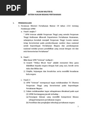 Bahan Ajar Hukum Militer