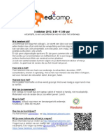 EdcampNL Flyer