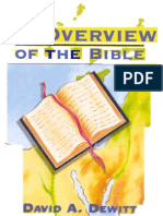 An Overview of the Bible - By David a. Dewitt