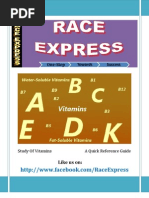 Vitamins Reference Guide