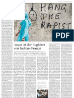 The First Verdict in The Rape Case - Women in India in Die Welt, 2.9.13