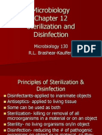 Microbiology Sterilization and Disinfection: Microbiology 130 R.L. Brashear-Kaulfers