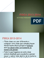 FISICA 2013-2014