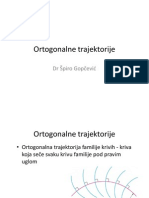 Ortogonalne Trajektorije