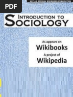 Introduction to Sociology -Wiki Book Version 2012