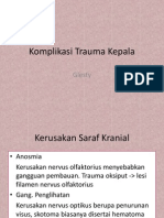 Komplikasi Trauma Kapitis