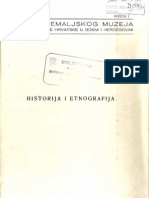 Glasnik Zemaljskog Muzeja Svezak 1 - Historija I Etnografija 1940