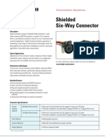 Shielded Six-Way Connector: Description