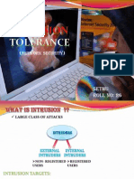 Intrusion Tolerance
