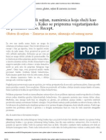 Vegetarijansko ili pšenično meso, gluten, sejtan ili zamena za meso _ Bašta Balkana