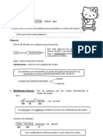 Modificadores Del Sujeto