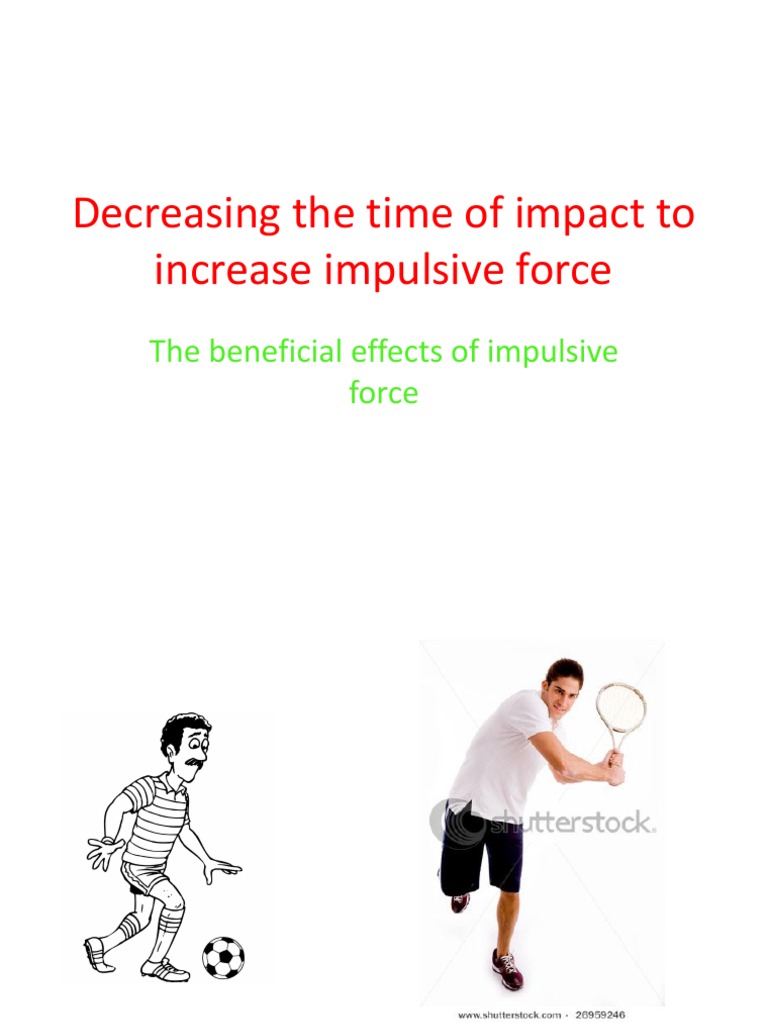 Impulsive Force and Impact Time Analysis | PDF