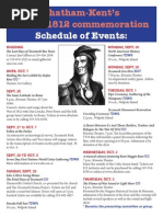 Download Chatham-Kent War of 1812 commemoration events schedule by karenrobinet SN164859968 doc pdf