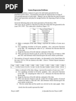 Different Regression Problems stasticstiacl