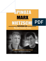 152279224 Spinoza Marx Nietzsche Entrevistas Con Nicolas Gonzalez Varela Por Salvador Lopez Arnal 2013