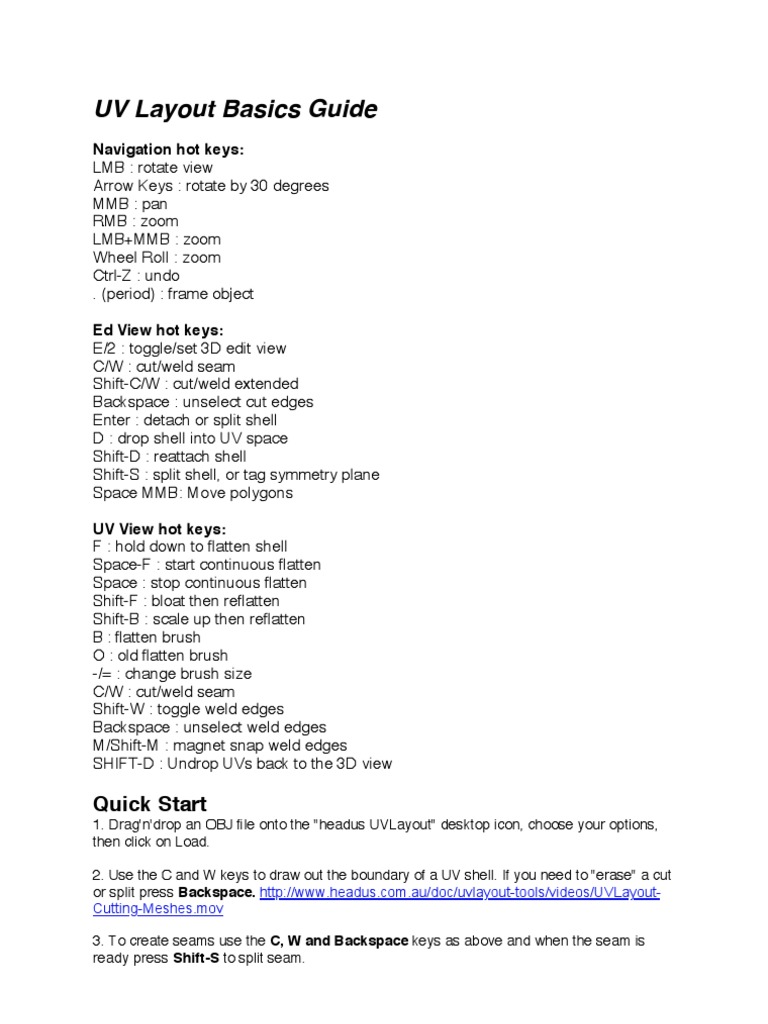 UV Layout Quick Start Guide | PDF | System Software | Areas Of Computer ...